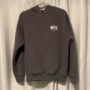White Fox Boutique Charcoal Sweatshirt Archive 6-0 size xs/s